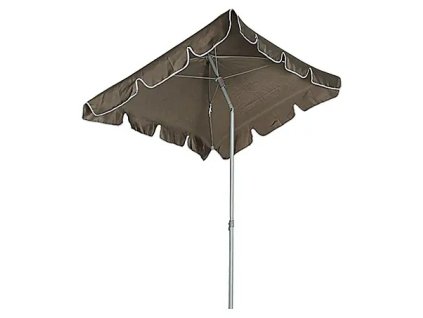 Slnečník Sunfun Messina / 180 x 120 cm / taupe