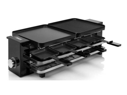 Elektrický kontaktní gril Princess 162925 Raclette Piano 8 / 8 pánviček / 1200 W / černá