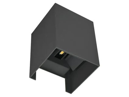 Vonkajšie LED svietidlo Starlux Umea XXL / 12 x 12 x 16 cm / 3000 K / teplá biela / antracit