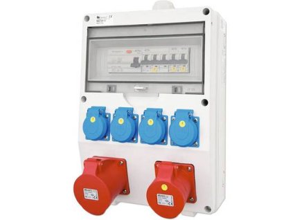 Nástenný rozvádzač / IP54 / sivý