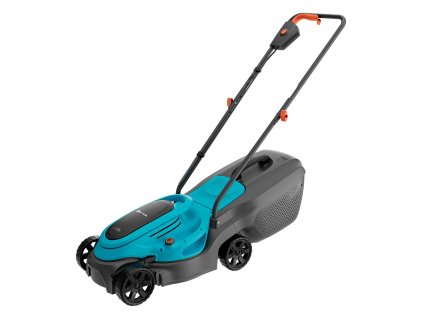 Gardena EasyMax 32/18V akumulátorová kosačka pripravená na použitie (14634-20) / 18 V / 30 l / 4 Ah / čierna/modrá