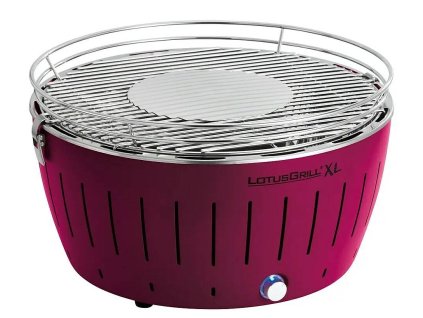 Bezdymový gril LotusGrill XL / fialový