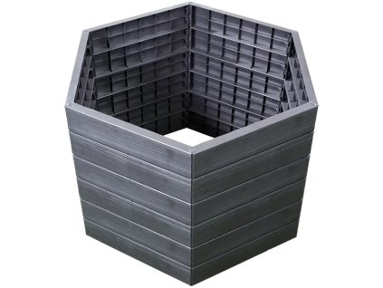 Garantia Ergo Wood L / 95 x 110 x 75 cm / antracit