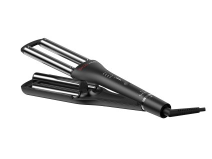 GA.MA Salon Silk Waves kulma / 160-220 °C / 110 W / titánový/keramický povrch / čierna