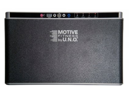 Vibrační deska Uno Elegance / 4 programy / nosnost 120 kg / 30 úrovní intenzity / stříbrná/černá