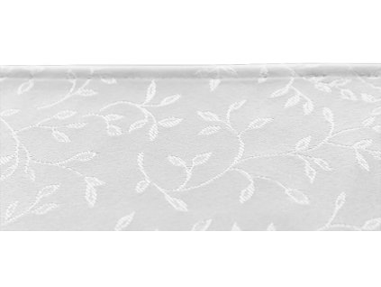 Běhoun Konsimo FRIDO / 40 x 180 cm / 100% polyester / bílá