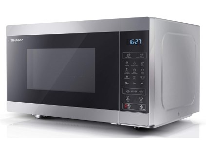 Sharp YC-MG81U-S / 28 l / 900 W / strieborná