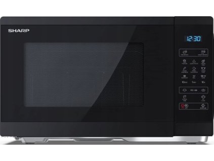 Sharp YC-MG252AE-B mikrovlnná rúra / 900 W / 25 l / čierna