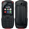 Mobilný telefón Aligator K50 eXtremo / 4 GB / čierna / červená / ROZBALENÉ