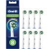 Hlavice zubnej kefky Oral-B CrossAction so štetinami Cleanmaximiser / 8 kusov / POŠKODENÝ OBAL