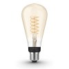 Inteligentná LED žiarovka Philips Hue Bluetooth Filament ST72 / 7 W / E 27 / biela
