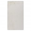 Kúpeľňový koberec Happy / 50 x 90 cm / 100% polyester / biely / ROZBALENÉ