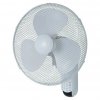 Nástenný ventilátor s diaľkovým ovládaním / 50 W / Ø 40 cm / biely