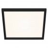 LED panel Briloner Brilon BRI2006-03 / 44,5 x 44,5 x 8 cm / teplá biela / čierna