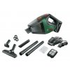 Akumulátorový ručný vysávač Bosch UniversalVac 18 / 0,5 l / 18 V / 2,5 Ah / 9 kPa / zelený / čierny