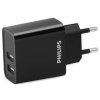 Nabíjačka Philips DLP2610/03 / 2 x USB-A / 230 V / čierna