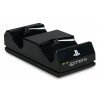 4Gamers 4G-4391BLK Duálne príslušenstvo nabíjačky pre PlayStation 4 / čierna