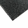 Ochranný gumový koberec 115 x 76 cm, hrúbka 0,5 cm / čierny