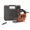 Elektrická priamočiara píla Black&amp;Decker KS901SEK s kufríkom / 620 W / 3000 1/min. / čierna/oranžová / ZÁNOVNÉ