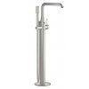 Grohe Essence jednopáková podlahová batéria / 88,4 cm / strieborná / matná