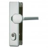 Kľučka predných dverí s bezpečnostným systémom Abus HLZS814 / hliník / oceľ / POŠKODENÝ OBAL