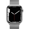 Apple Watch Series 7 / 45 mm / 32 GB / GPS + Cellular / Milánsky tachograf / Strieborná / 2. AKOSŤ