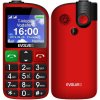 Mobilný telefón Evolveo EasyPhone FM (EP-800-FMR) / 1000 mAh / DUAL SIM / Bluetooth / 320 × 240 px / 2,3" (5,8 cm) / červená / ROZBALENÉ
