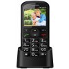 Mobilný telefón CPA Halo 11 Senior TELMY1011BK s nabíjacím stojanom / 2,4" (6,1 cm) / 220 x 176 px / 900 MHz / čierny / ROZBALENÉ