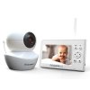Babysense Video Baby Monitor V43 / 4,3" / dosah až 300 m / 2100 mAh / biela / ROZBALENÉ