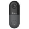 Inteligentný zvonček Tellur Video / WiFi / PIR / 2,4 GHz / 130° / čierny