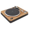 Gramofón House of Marley Stir It Up (EM-JT002-SB) / 33/45 otáčok za minútu / autostop / Bluetooth / čierna/drevo / ZÁNOVNÉ