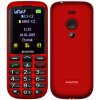 Mobilný telefón Aligator A700 Senior Dual SIM (A700R) / 800 mAh / 240 × 320 px / TFT LCD displej / SOS tlačidlo / 2,4" (6,1 cm) / červená / ZÁNOVNÉ
