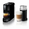 Automatický kapsulový kávovar Krups Nespresso Essenza Mini + Aeroccino XN1118 / + napeňovač mlieka / 1310 W / čierna / ZÁNOVNÉ