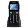 Mobilný telefón Fysic FM-7500 / pre seniorov / so stojanom / SOS tlačidlo / 124 x 160 px / 1,77" (4,5 cm) / 900 mAh / čierny / ZÁNOVNÉ