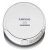 Discman Lenco CD-201 prenosný CD prehrávač / Anti Shock / 230 V / CD, CD-R, CD-RW, MP3 / USB nabíjačka / strieborná / ROZBALENÉ