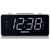 Rádiobudík Lenco CR-18 / FM / LED displej / biely / ROZBALENÉ