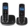 Bezdrôtový Dect telefón Fysic FX-6020 Senior / 2 slúchadlá / handsfree / čierny / ROZBALENÉ