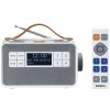 Rádio Lenco DAB+ PDR-065WH / LED displej / Bluetooth / 4 W / biela / sivá / ZÁNOVNÉ