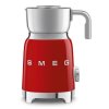 Smeg napeňovač mlieka v štýle 50. rokov MFF01RDEU / 500 W / 0,6 l / lesklá červená