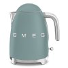 Rychlovarná konvice Smeg 50's style KLF03EGMEU / 2400 W / 1,7 l / matná zelená / ROZBALENO