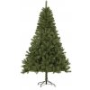 Umelý vianočný stromček / kanadská jedľa / 155 cm / vrátane kovového stojana / zelený / POŠKODENÝ OBAL