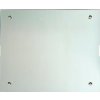 Nástenný infračervený zrkadlový ohrievač / 500 W / 70 x 55 cm / 30 - 90 °C
