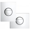Ovládacie tlačidlo WC pre 2-činné splachovanie Grohe Nova Cosmopolitan / 15,6 x 19,7 cm / štart/stop / ABS / chróm