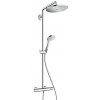 Sprchový systém Hansgrohe Croma Select S Showerpipe 280 s / termostat / 40 °C / G1 / DN15 / 16 l/min. / 1 typ prúdu / chróm