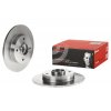 Plný brzdový kotúč Brembo 08.9512.27 / ložisko / 9 mm