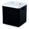 Keramický teplovzdušný ventilátor Cube / 1500 W / strieborný/čierny / ZÁNOVNÉ