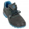 Bezpečnostná nízka obuv Power Safe Rob S3 / veľkosť 40 / koža / čierna/modrá