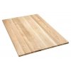 Dubová stolová doska / masívne drevo / 120 x 80 x 2,6 cm