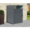 Prístrešok na odpadky BestBerg KP-1A / 0,6 m2 / 80 x 122 x 80 cm / sivá