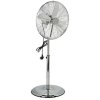 Stojanový ventilátor Proklima Retro / 60 W / 40 × 125 cm / strieborný